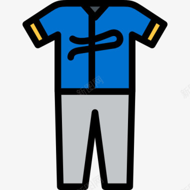 服装设计棒球图标图标