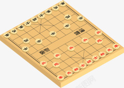 象棋比赛棋盘高清图片