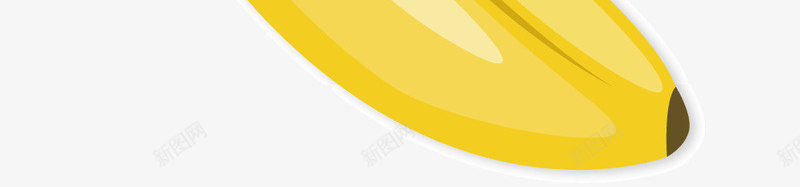 手绘香蕉矢量图ai免抠素材_88icon https://88icon.com 吃的 手绘香蕉 水果 水果蔬菜 香蕉 黄色的香蕉 矢量图