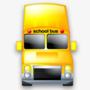 学校公共汽车服务运输素材