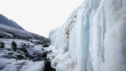 青海祁连山冰雪九素材