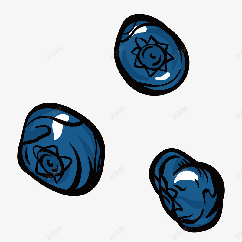 紫色手绘线稿蓝莓卡通插画矢量图ai免抠素材_88icon https://88icon.com 卡通 弧度 弯曲 手绘 插画 水果 线稿 美食 蓝色 矢量图