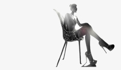 高傲的女王素材