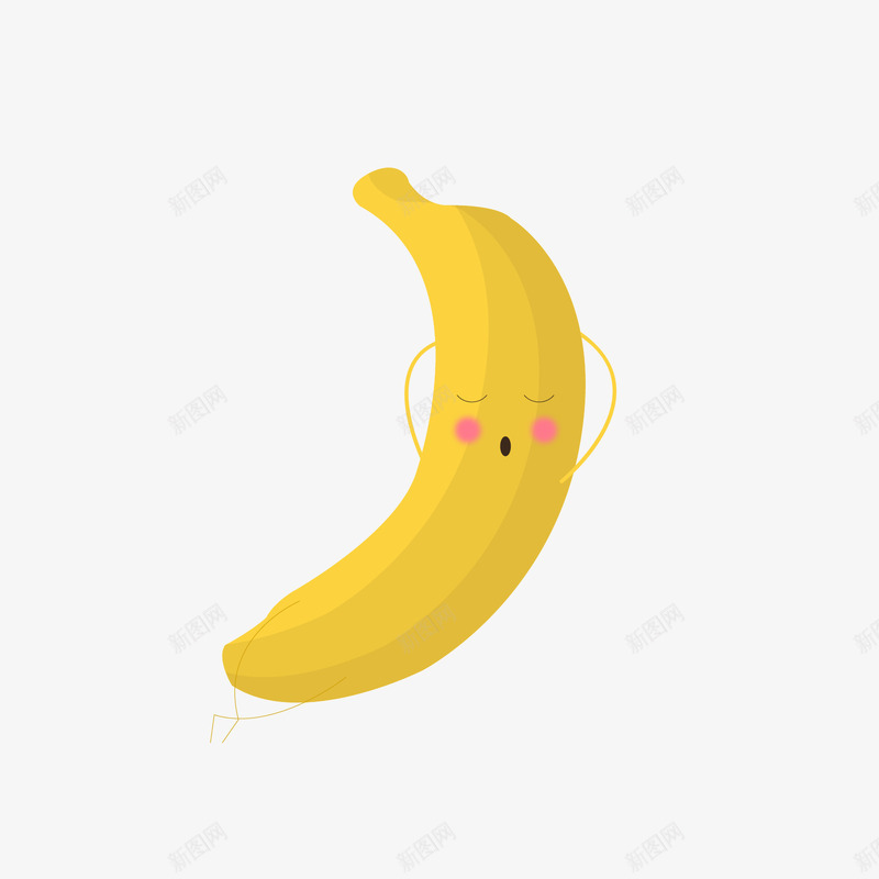 黄色斜靠的卡通香蕉矢量图ai免抠素材_88icon https://88icon.com 卡通 卡通香蕉 斜靠的香蕉 香蕉 黄色 黄色香蕉 矢量图
