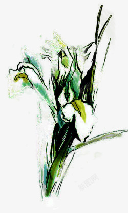 古风装饰手绘古风素材