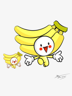 香蕉人素材