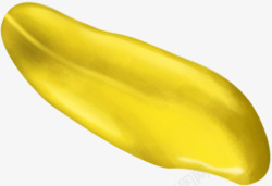 创意合成黄色的香蕉造型质感素材