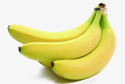 新鲜成熟的香蕉元素素材