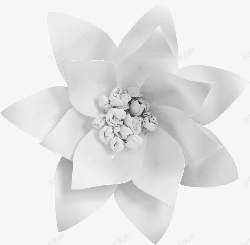 白色花卉png免抠素材_88icon https://88icon.com 白色 纸折 花卉 花朵