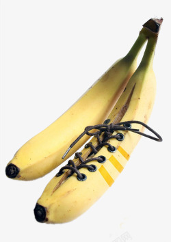 香蕉鞋子素材
