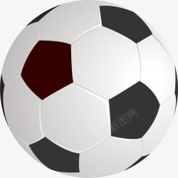 卡通足球运动传统足球案矢矢量图素材