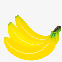 美味的香蕉手绘图素材
