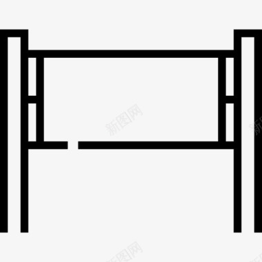 排球培训班排球网图标图标