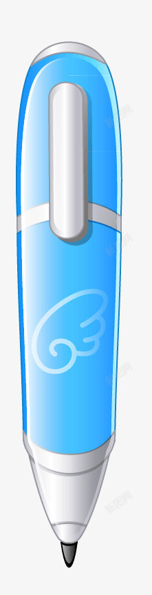 卡通钢笔素材