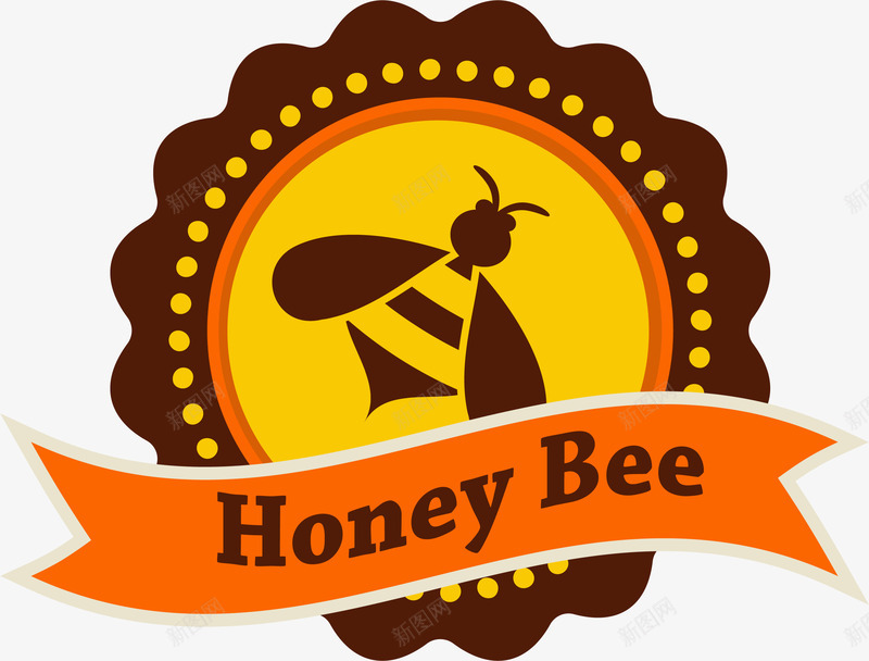 卡通蜜蜂贴纸矢量图eps免抠素材_88icon https://88icon.com bee 卡通 卡通标签 矢量图案 蜂蜜 贴纸 矢量图