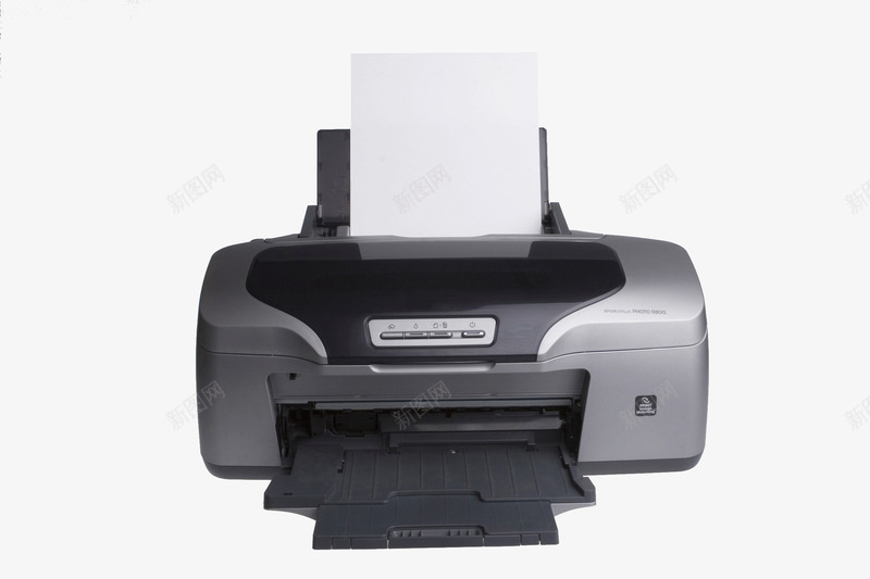 黑色打印机办公用品png免抠素材_88icon https://88icon.com 办公文具 办公用品 复印 打印机 机器 电子产品 白纸
