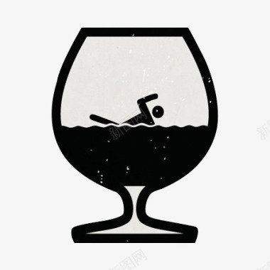 酒瓶酒杯酒杯图标图标