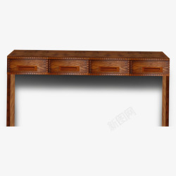 实木桌台实木装饰桌子高清图片