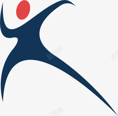 人物户外运动logo图标图标