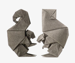 折纸小动物素材