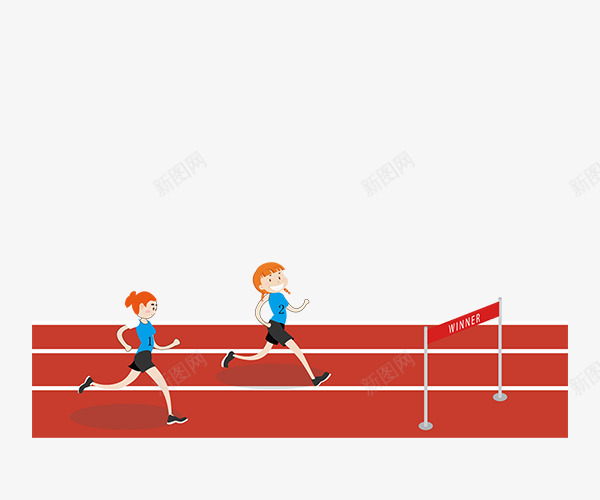 卡通手绘操场上跑步的人png免抠素材_88icon https://88icon.com 卡通手绘操场上跑步的人 操场 比赛跑步 跑步的人