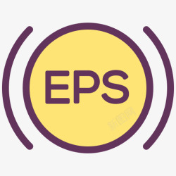 报警EPS服务标志信号警告汽车素材