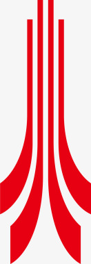 运动会徽红色的户外运动logo图标图标
