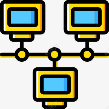 WAV文件网络图标图标