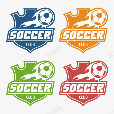 运动种类标志足球运动图标图标