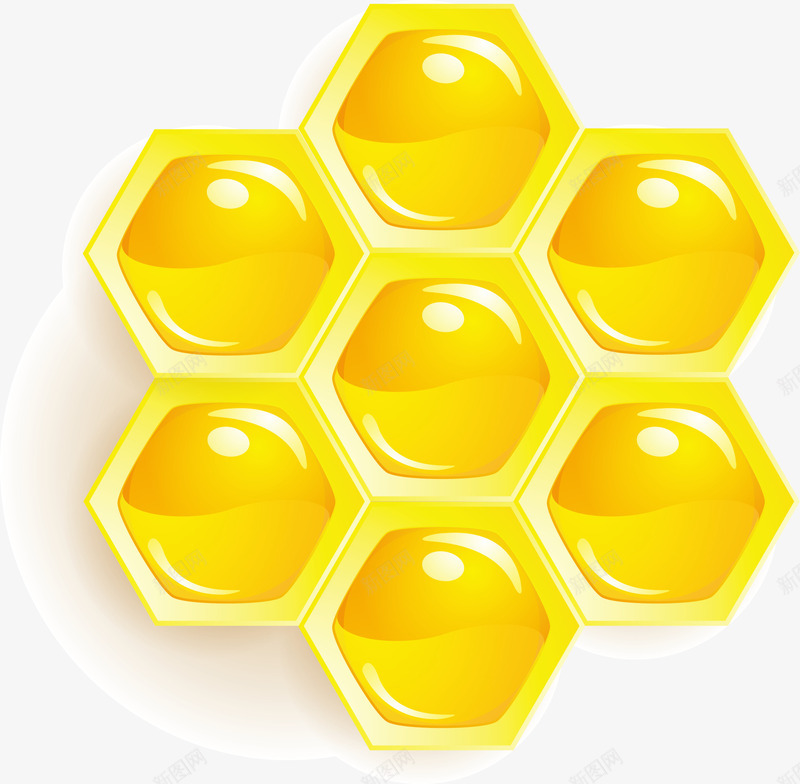 蜂蜜卡通蜂蜜淘宝矢量图ai免抠素材_88icon https://88icon.com 蜂蜜卡通蜂蜜淘宝素材 矢量图