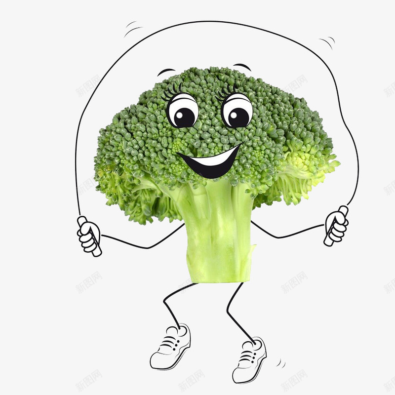 蔬菜跳绳png免抠素材_88icon https://88icon.com 卡通手绘 蔬菜 跳 跳绳 跳绳比赛 蹦跳 运动 锻炼
