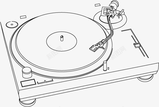 CD播放器png免抠素材_88icon https://88icon.com CD 播放器 线稿播放器