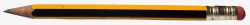 一支黄色铅笔素材