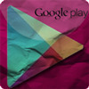 Googleplay折纸风格社交媒体图标图标