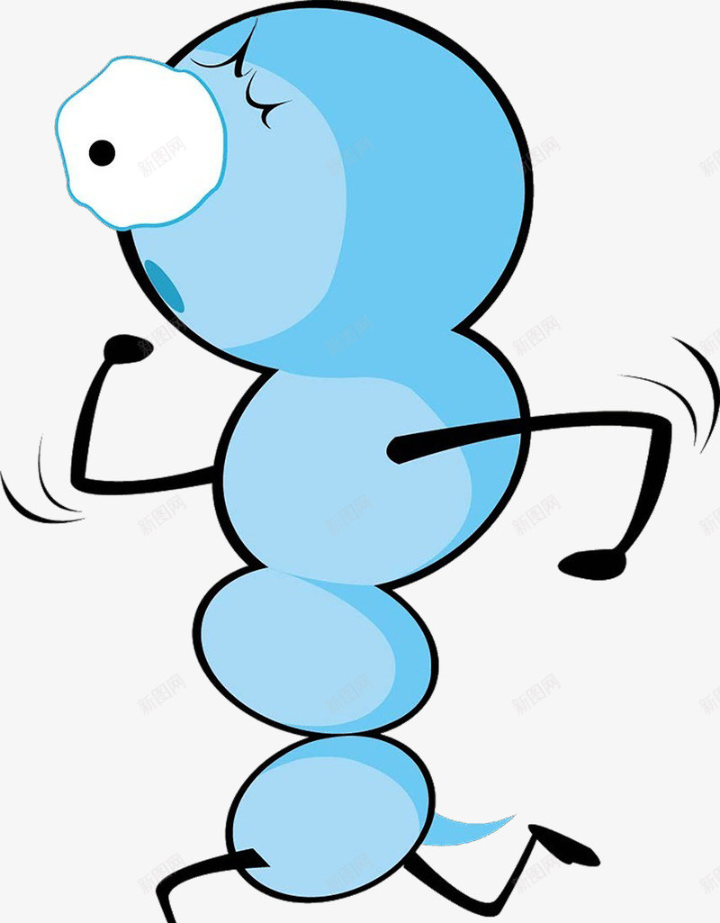 卡通虫子接力跑png免抠素材_88icon https://88icon.com 动物 卡通的 可爱的 手绘的 接力跑 比赛 矢量的 装饰 跑步