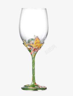 玻璃杯花纹酒杯花纹高清图片