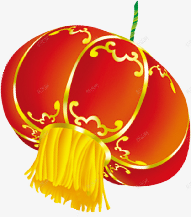 迎新春贺新年新年元素png免抠素材_88icon https://88icon.com 新年元素 灯笼 贺新年 迎新春