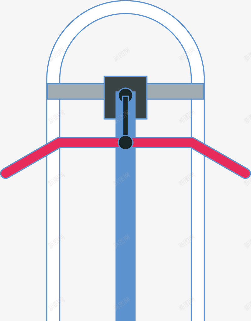 手绘健身器材臂力器矢量图ai免抠素材_88icon https://88icon.com 举重 体育 健身 健身房 健身馆 卡通臂力器 器材 文体 活动 运动 锻炼 矢量图