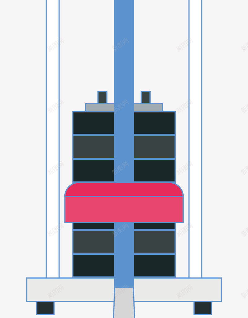 手绘健身器材臂力器矢量图ai免抠素材_88icon https://88icon.com 举重 体育 健身 健身房 健身馆 卡通臂力器 器材 文体 活动 运动 锻炼 矢量图