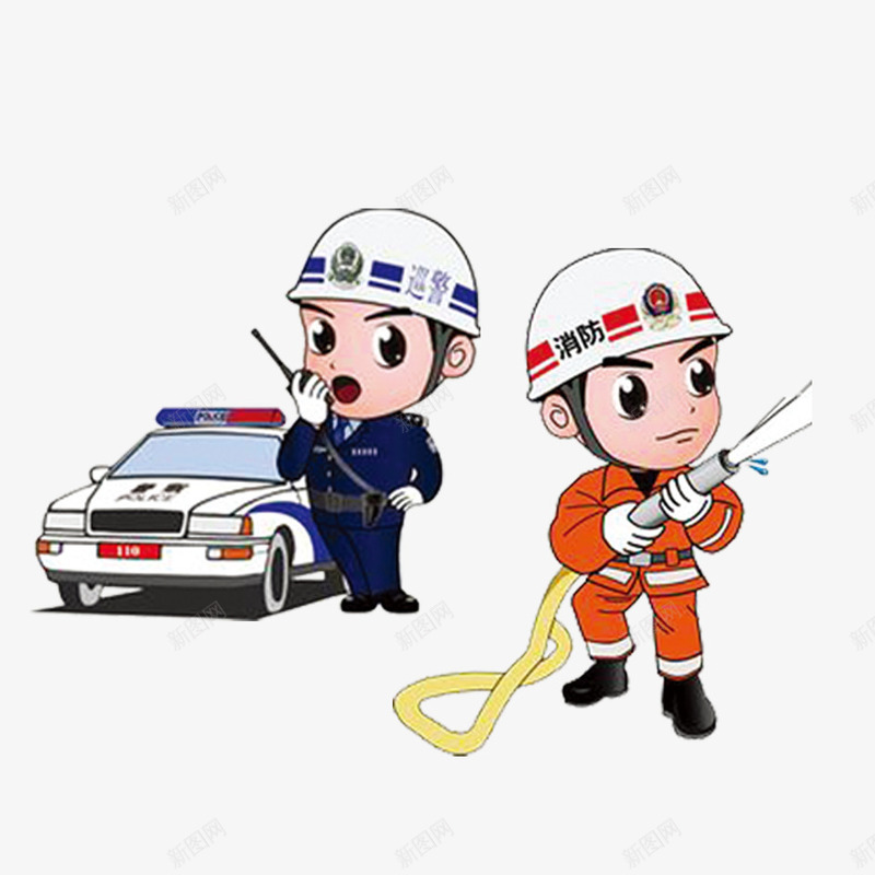 火警psd免抠素材_88icon https://88icon.com 服务 警察 责任 责任心