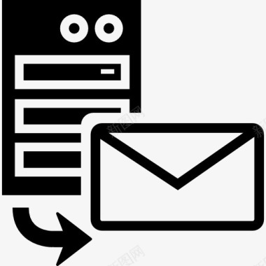 电子邮件收件箱邮件从服务器符号界面图标图标