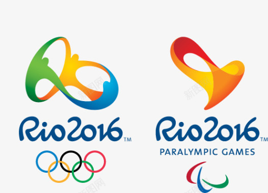 巴西奥运会logo矢量图图标图标