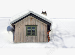 屋顶积雪图片屋顶积雪高清图片