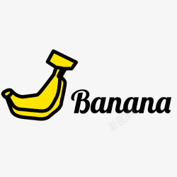 banana卡通香蕉素材