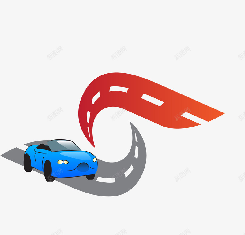 卡通图案赛车跑道png免抠素材_88icon https://88icon.com 卡通图案 比赛跑道 赛车 赛车跑道 赛车道 跑道