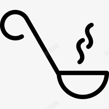 汤勺Ladle图标图标