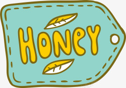 蜂蜜贴牌素材