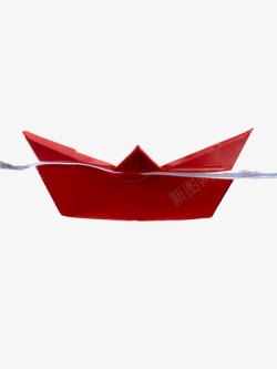 创意折纸船素材