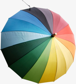 海报效果颜色雨伞素材