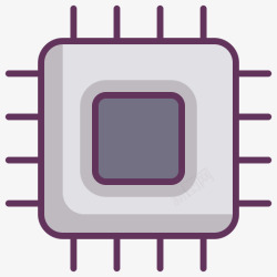 芯片组件CPU电子硬件汽车服务素材